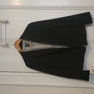 Ann Taylor black blazer 6P